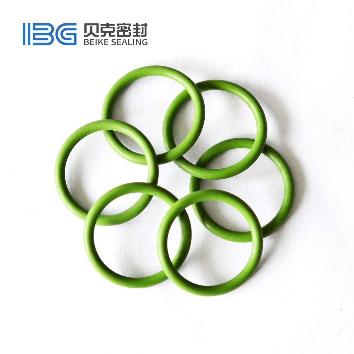 廠(chǎng)家直銷(xiāo)可定制各種耐油耐酸堿氟膠綠色橡膠O型圈